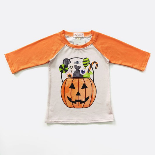 Boys Jack-O-Lantern Shirt