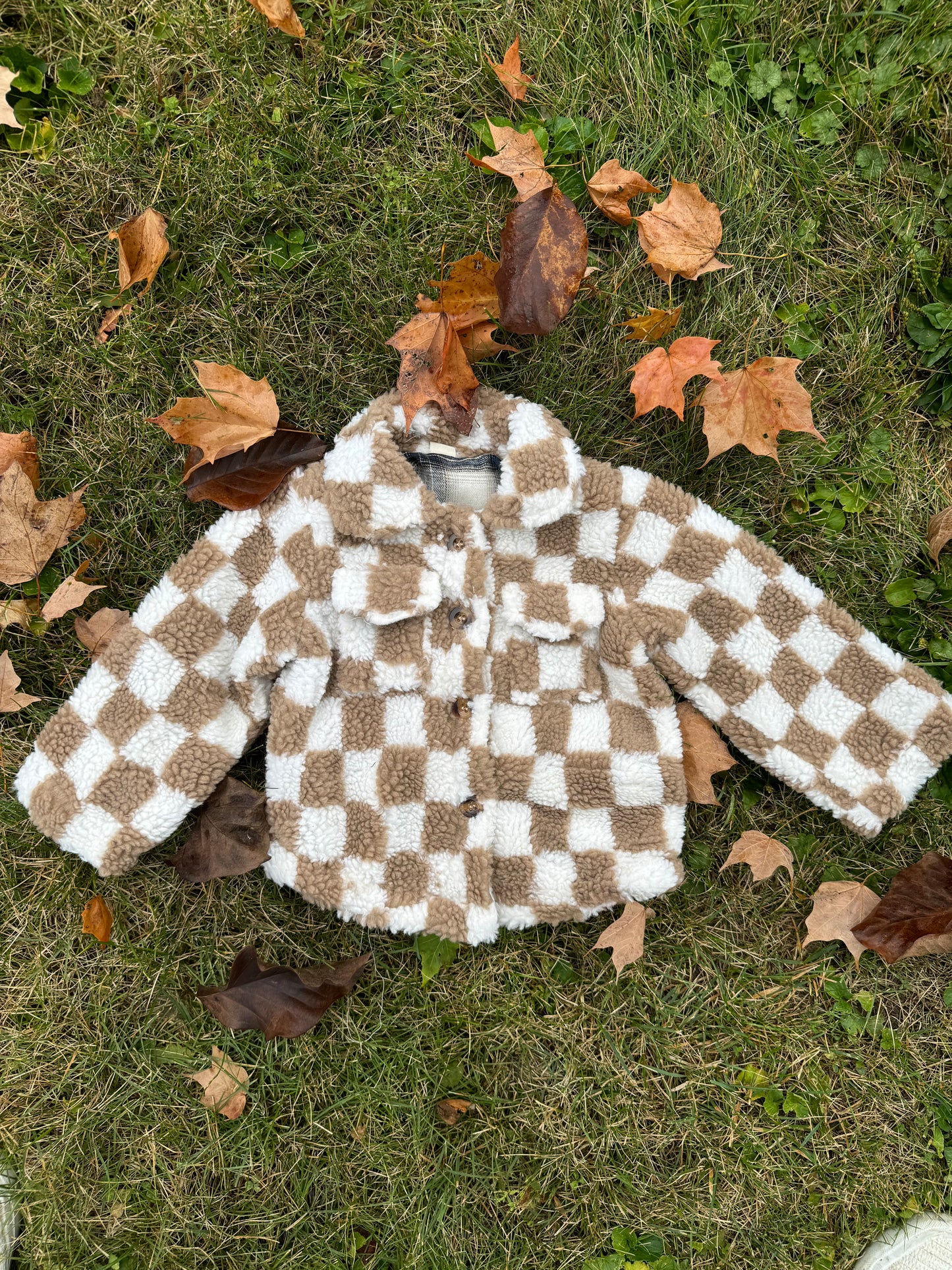 Sherpa Checkered Jacket