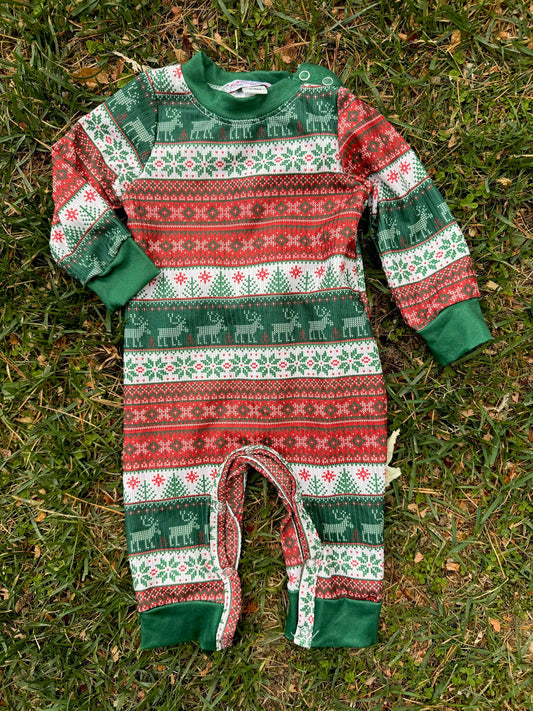 Christmas Sweater Romper